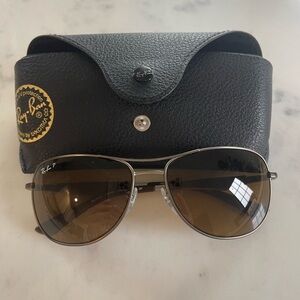 Ray-Ban Aviator Sunglasses with Case